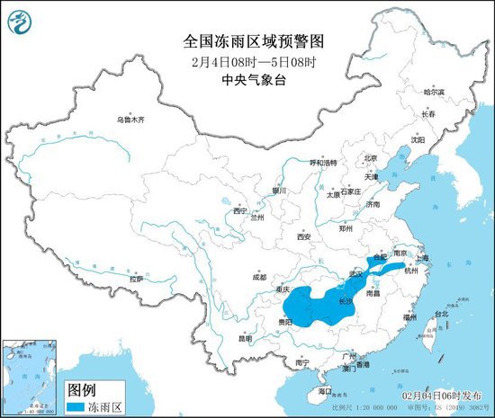 中央气象台：安徽江苏山东等地降雪强 贵州湖北湖南等地有冻雨