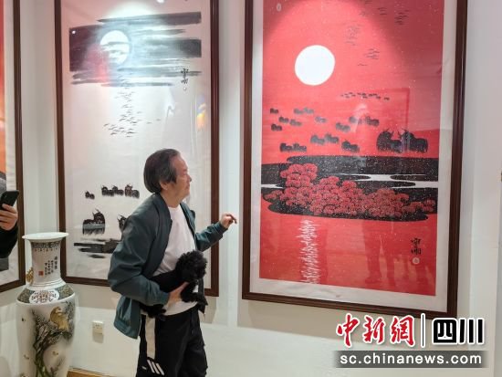 原生态山水画派创始人贾雨创作室在蓉挂牌成立