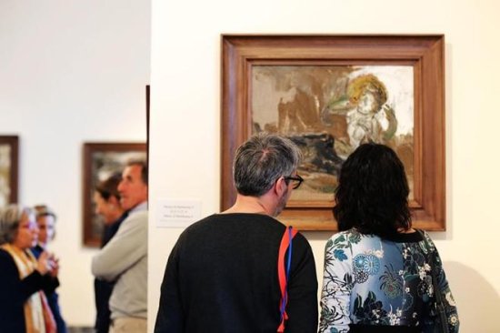 “敦煌之门”油画展亮相意大利名城那不勒斯
