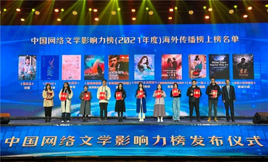 中文在线3部作品1位作家上榜！2021年度“中国网络文学影响力榜...
