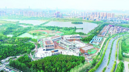 南艳湖全民健身中心建设稳步推进