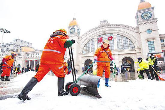 湖北省全力应对低温雨雪天气