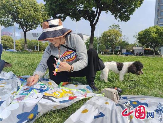 苏州工业园区海悦社区：约“绘”风筝 共享自然