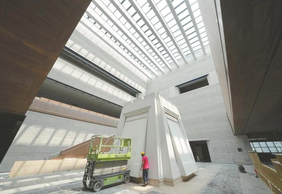 山海关中国长城博物馆 建设进入内部<em>装修</em>阶段