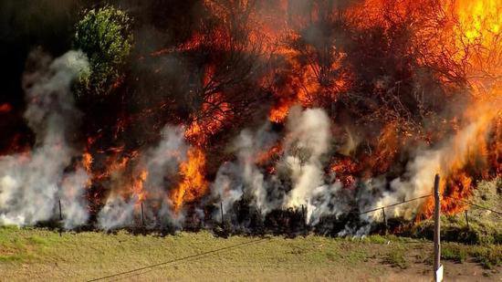澳大利亚<em>新南威尔士州</em>发生多起火灾 当地居民被要求撤离