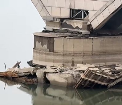宁波这座网红桥桥墩底部破损？有关单位：与遇20年最低水位有关