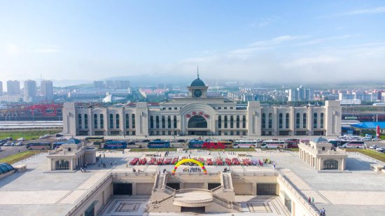 黑龙江：红色研学旅游列车首次开进“百年口岸”绥芬河