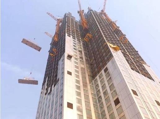 湖南19天建57层高楼 管委会：手续不完善就先行先干