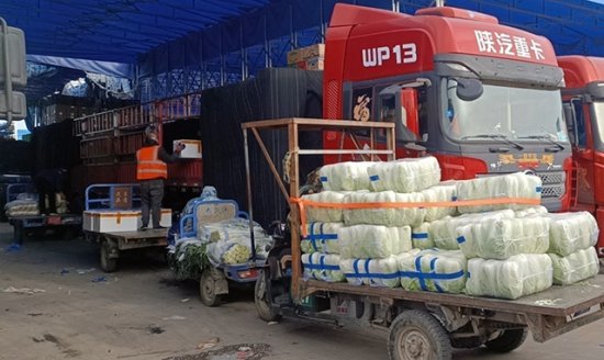 50吨蔬菜<em>从保定到</em>呼和浩特：人民日报记者探访货车司机运菜之路