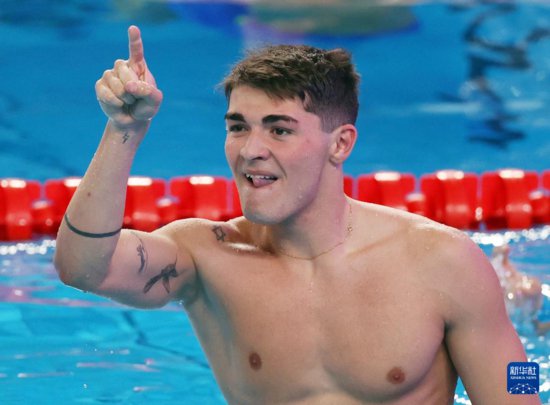 游泳世锦赛｜游泳——葡萄牙选手获得男子50米蝶泳冠军