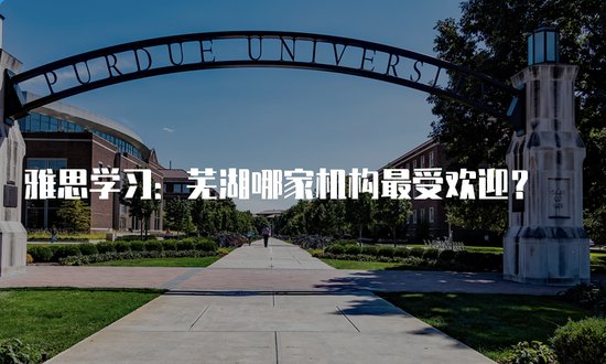 雅思学习：<em>芜湖哪家</em>机构最受欢迎？