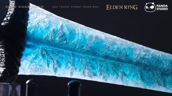 《艾尔登法环》等比“暗月大剑”模型曝光，售价459美元