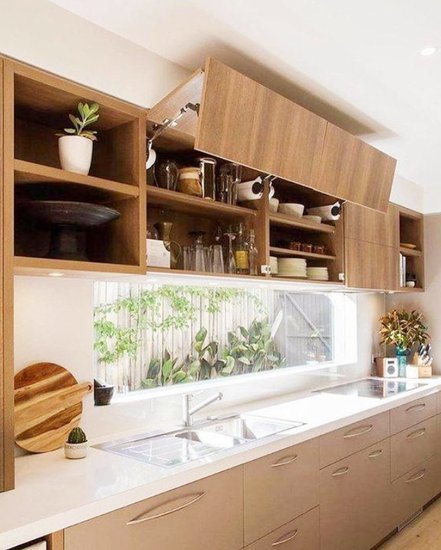 <em>厨房装修</em>窗户的设计 顶部装吊柜利用好每一平方