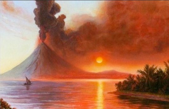 火山喷发对<em>大气</em>影响真的很大吗？