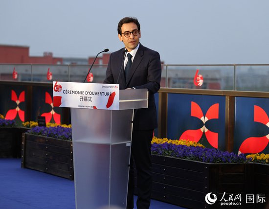 第十八届中法文化之春在北京开幕<em> 杨紫琼</em>与让·托德担任宣传大使