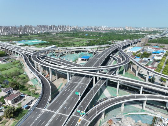 <em>泰州</em>姜堰南绕城快速化改造工程建成通车