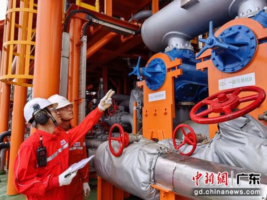 中国海油<em>深圳</em>恩平15-1<em>平台</em>已封存二氧化碳超6万吨