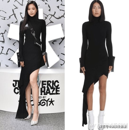 比模特更出色？孙娜恩“527万黑色礼裙”造型，凸显好身材