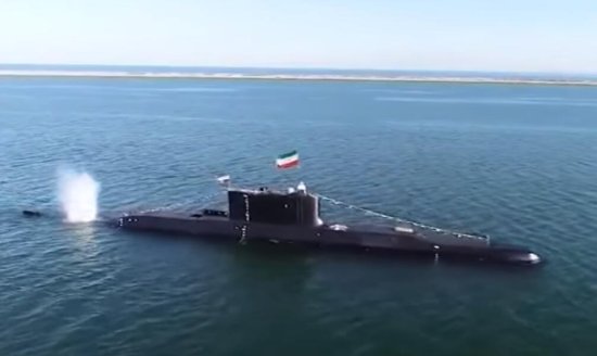 美媒揭秘<em>伊朗</em>最大国产潜艇：能装6枚<em>导弹</em> 还有神秘容器