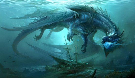 有没有一种可能，“龙”真的存在，只是藏在深海中没被人类发现...