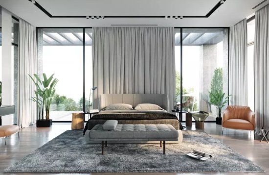 30款2022年流行的床头背景墙设计，让<em>卧室</em>高级十倍！