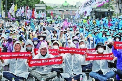 早报｜长江水库群向下游补水、韩国举行反美集会
