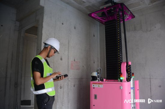 看机器人如何建房！记者探营江门首个智能建造项目