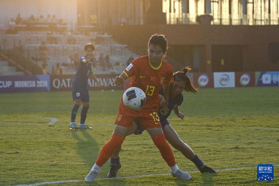 足球——U17女足亚洲杯：<em>中国</em>队胜泰国队