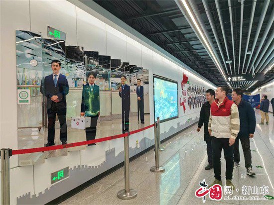 首个“青岛地铁消防文化长廊”正式揭牌