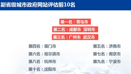 周亮发布2019年中国数字政府服务能力评估结果