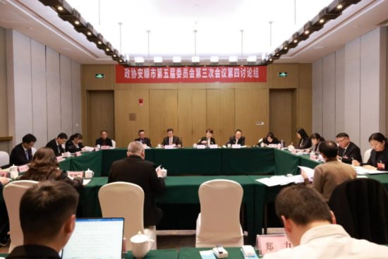 安顺市政协委员分组讨论政府工作报告等-新华网