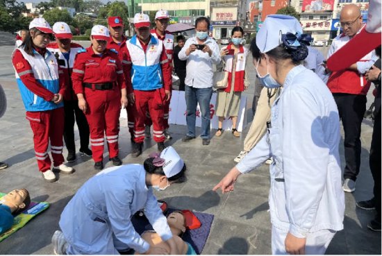 河南确山：红十字“救”在身边