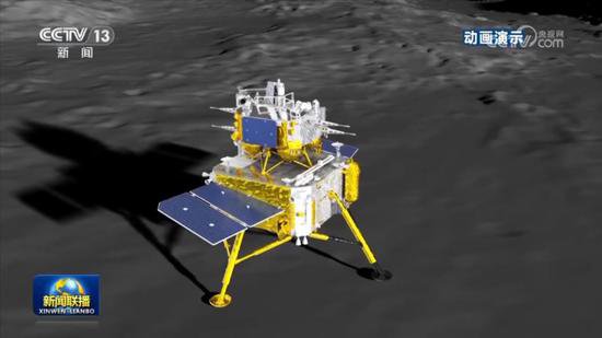 嫦娥六号探测器进入环月轨道飞行