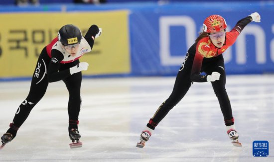 短道速滑——世界杯首尔站：女子500米预赛赛况