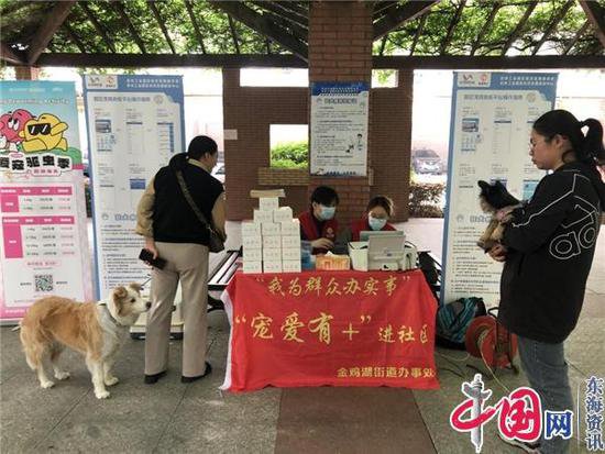 苏州工业园区师惠社区：文明养犬 免疫先行
