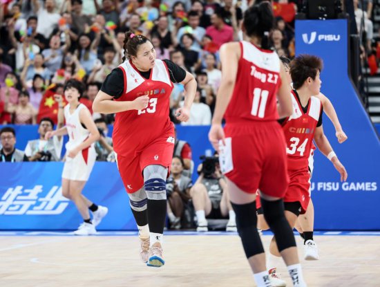 成都大运会｜中国队战胜日本队获得大运会女子篮球金牌