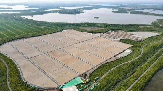 中国北方最大尾水人工湿地工程竣工