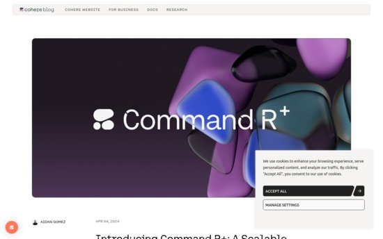 Command R+官网体验入口 企业级RAG<em>优化</em>模型工具使用方法...