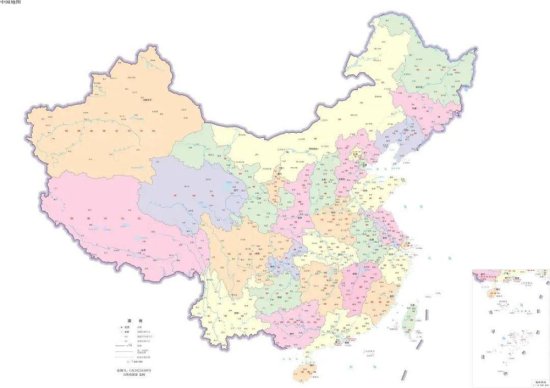 中国<em>地图</em>，一点都不能错！<em>新版</em>标准<em>地图</em>发布