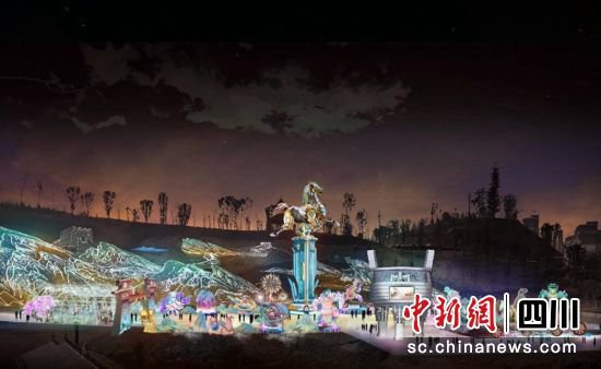 第30届自贡国际恐龙灯会将于2月2日开幕