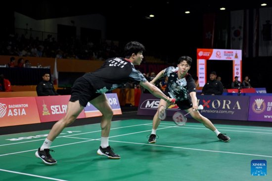 Chinese shuttlers advance to 2024 Badminton Asia Team...