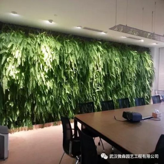 植物墙软装在办公室及<em>写字楼</em>中起到了什么作用?丨微森园艺