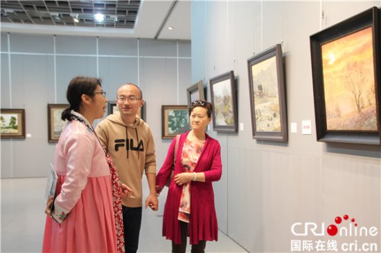 “惟美无界——当代朝鲜油画精品展”在南京举行 促进中朝交流...