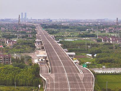 <em>上海</em>S3公路主线<em>高架</em>下月具备通车条件