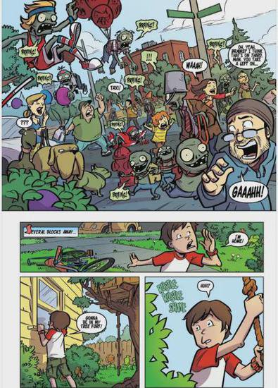 免费领 | 植物大战<em>僵尸</em>英文漫画全集，孩子阅读水平和乐趣都激活...