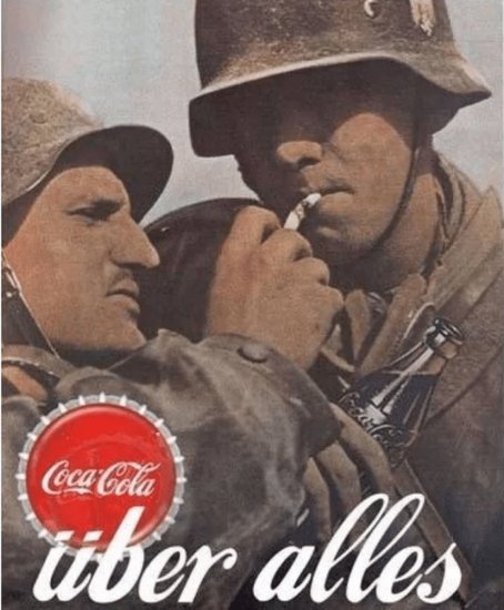 如果希特勒赢了二战会怎样？你喝的可乐，很有可能会变成苹果味