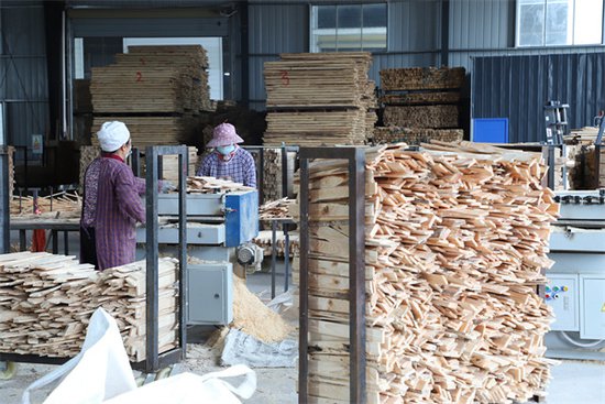 三都木材加工以材生“财”-新华网