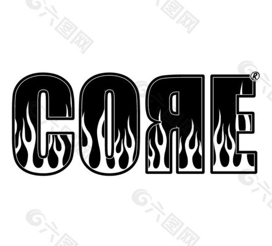 Core logo设计<em>欣赏</em> Core服饰品牌标志下载<em>标志设计欣赏</em>