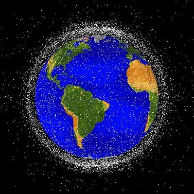 美国宇航局建议使用激光清除和“<em>移位</em>”太空垃圾