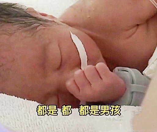 河南孕妇3胎产下4名男婴，面对采访丈夫哭笑不得：家里还有两...